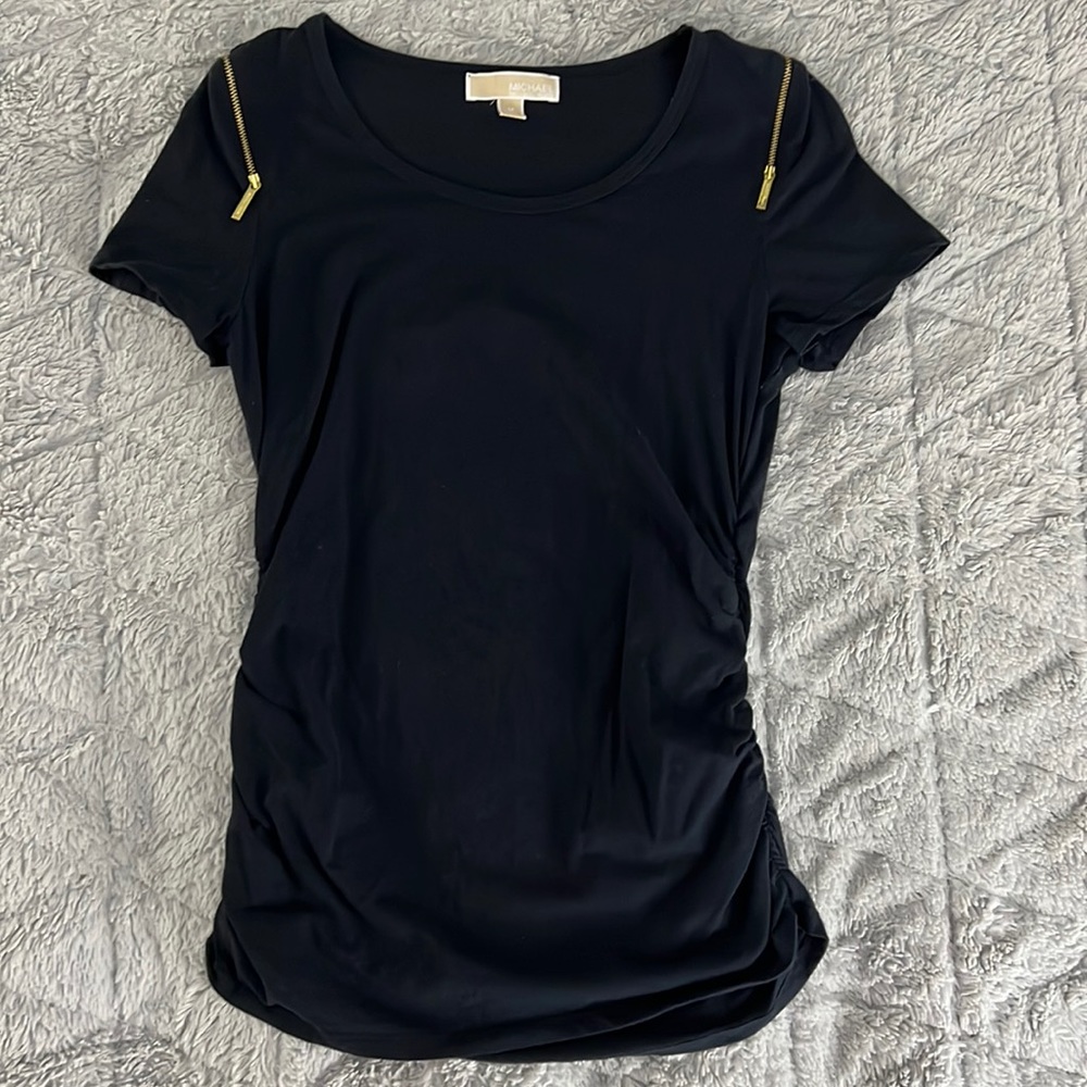EUC Michael Kors Navy Blue Shirt, size M